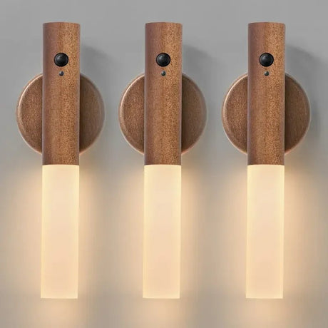LED Motion Sensor Wall Light for Indoor Use – Rechargeable Night Light - Hurbane Home