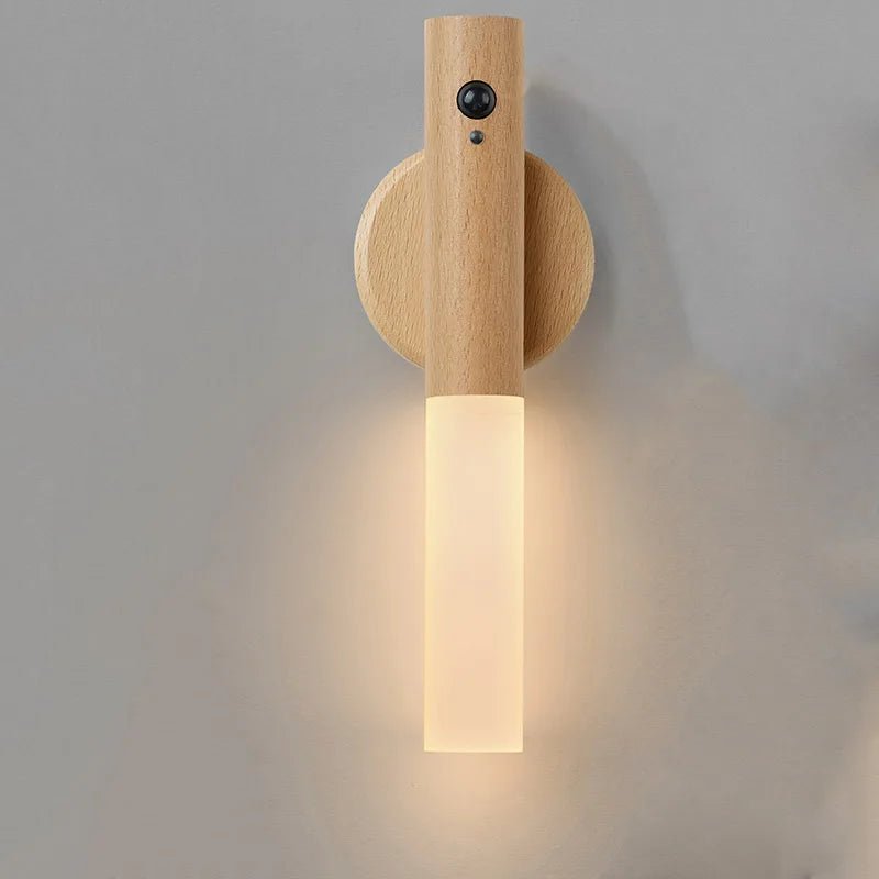 LED Motion Sensor Wall Light for Indoor Use – Rechargeable Night Light - Hurbane Home
