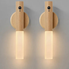 LED Motion Sensor Wall Light for Indoor Use – Rechargeable Night Light - Hurbane Home
