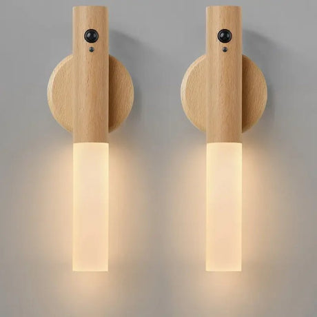 LED Motion Sensor Wall Light for Indoor Use – Rechargeable Night Light - Hurbane Home