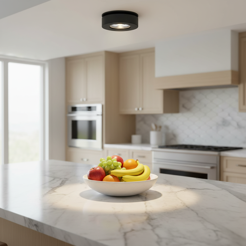 LED Recessed Spotlight Adjustable Aluminum Tilting Ceiling Downlight