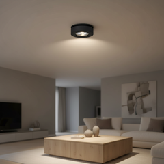 LED Recessed Spotlight Adjustable Aluminum Tilting Ceiling Downlight