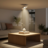 LED Recessed Spotlight Adjustable Aluminum Tilting Ceiling Downlight