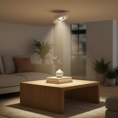 LED Recessed Spotlight Adjustable Aluminum Tilting Ceiling Downlight