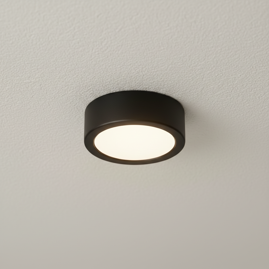 LED Surface Mount Ceiling Light Ultra Slim Round Aluminum
