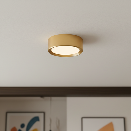 LED Surface Mount Ceiling Light Ultra Slim Round Aluminum