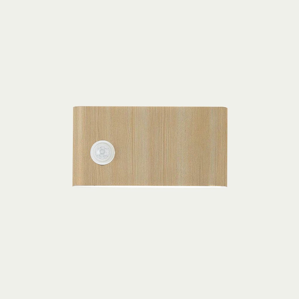 Grey LED wall sconce colour option