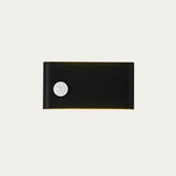Wood-grain LED wall sconce colour option
