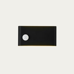 Wood-grain LED wall sconce colour option