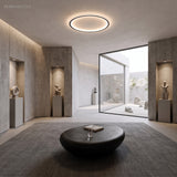 round hollow ceiling light