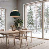 nordic bud metal spherical pendant light