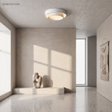 Minimalist Disc Flush-Mount Ceiling Lamp