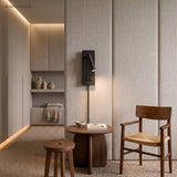 LED bedside reading wall light surface-mount sconce