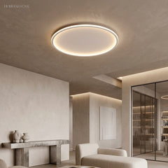 round hollow ceiling light