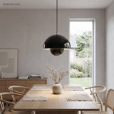 nordic bud metal spherical pendant light