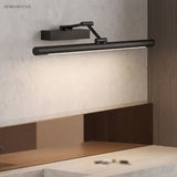 minimalist adjustable LED mirror wall light