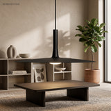 Flat Aluminium Disc Pendant Light