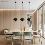 nordic bud metal spherical pendant light