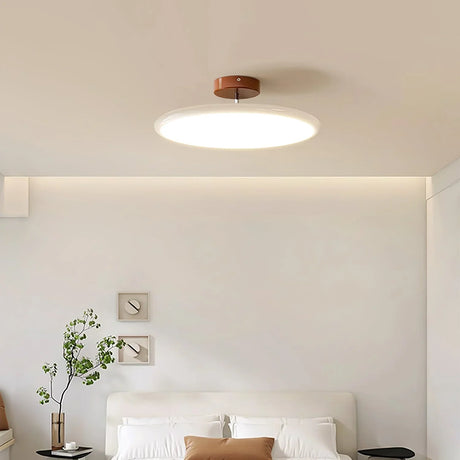Lola Adjustable Circular Ceiling Lamp Nordic Modern Acrylic Shade
