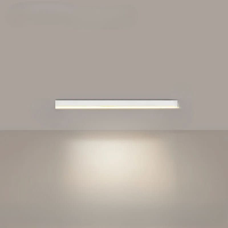 Product shot of the slim linear LED ceiling light against white