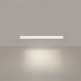 Product shot of the slim linear LED ceiling light against white