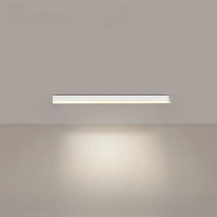 Product shot of the slim linear LED ceiling light against white