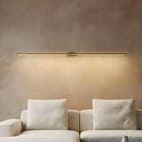 Linear LED double head wall sconce colour option view 3