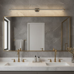 Linear LED double head wall sconce further product image 4