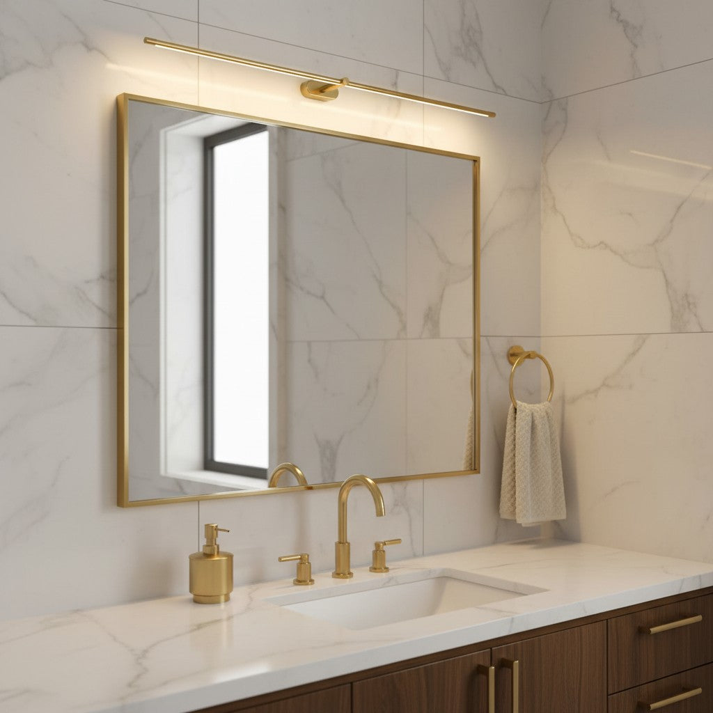 Linear LED double head wall sconce supplementary product view 5
