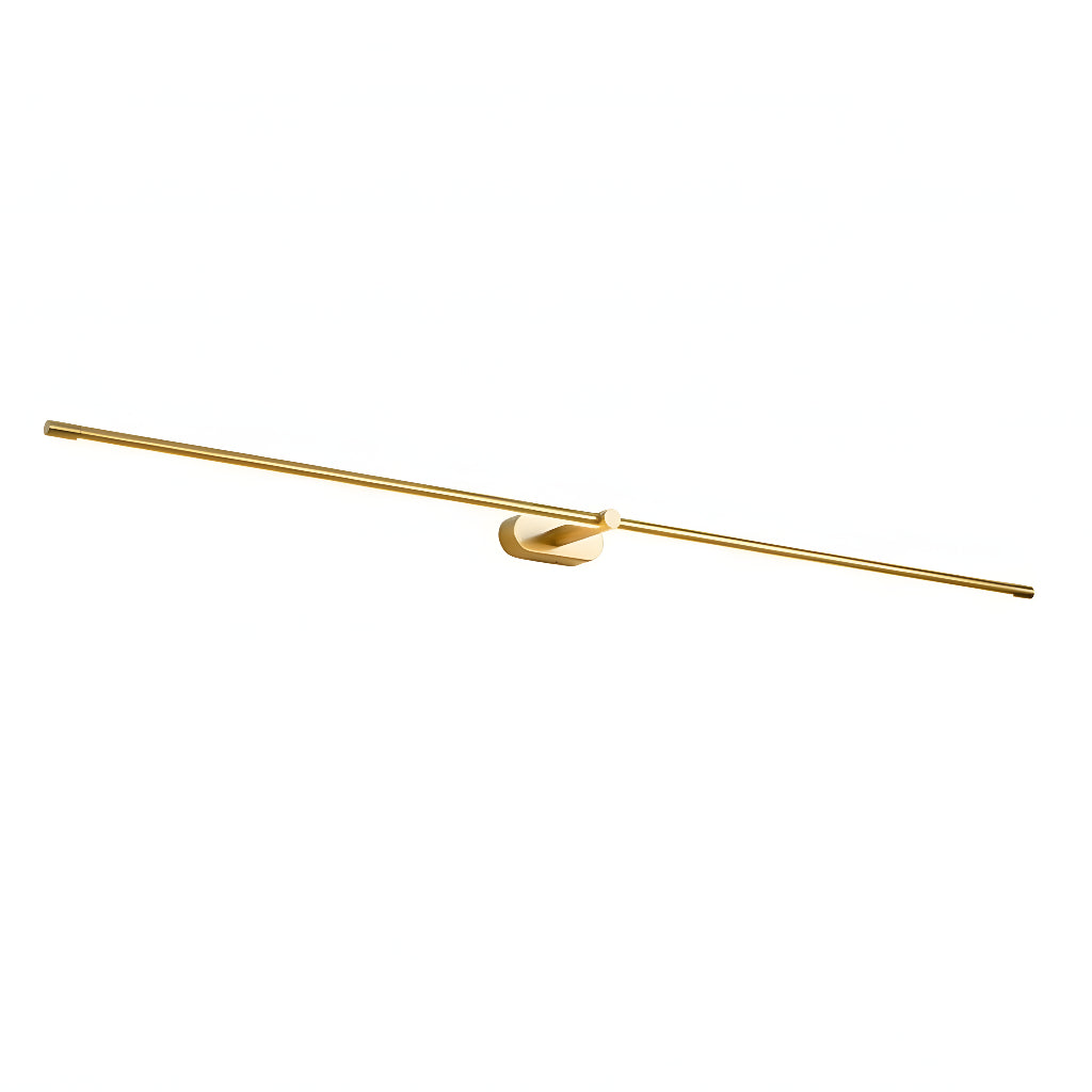 Linear LED double head wall sconce close detail view 14