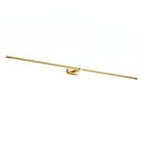 Linear LED double head wall sconce close detail view 14