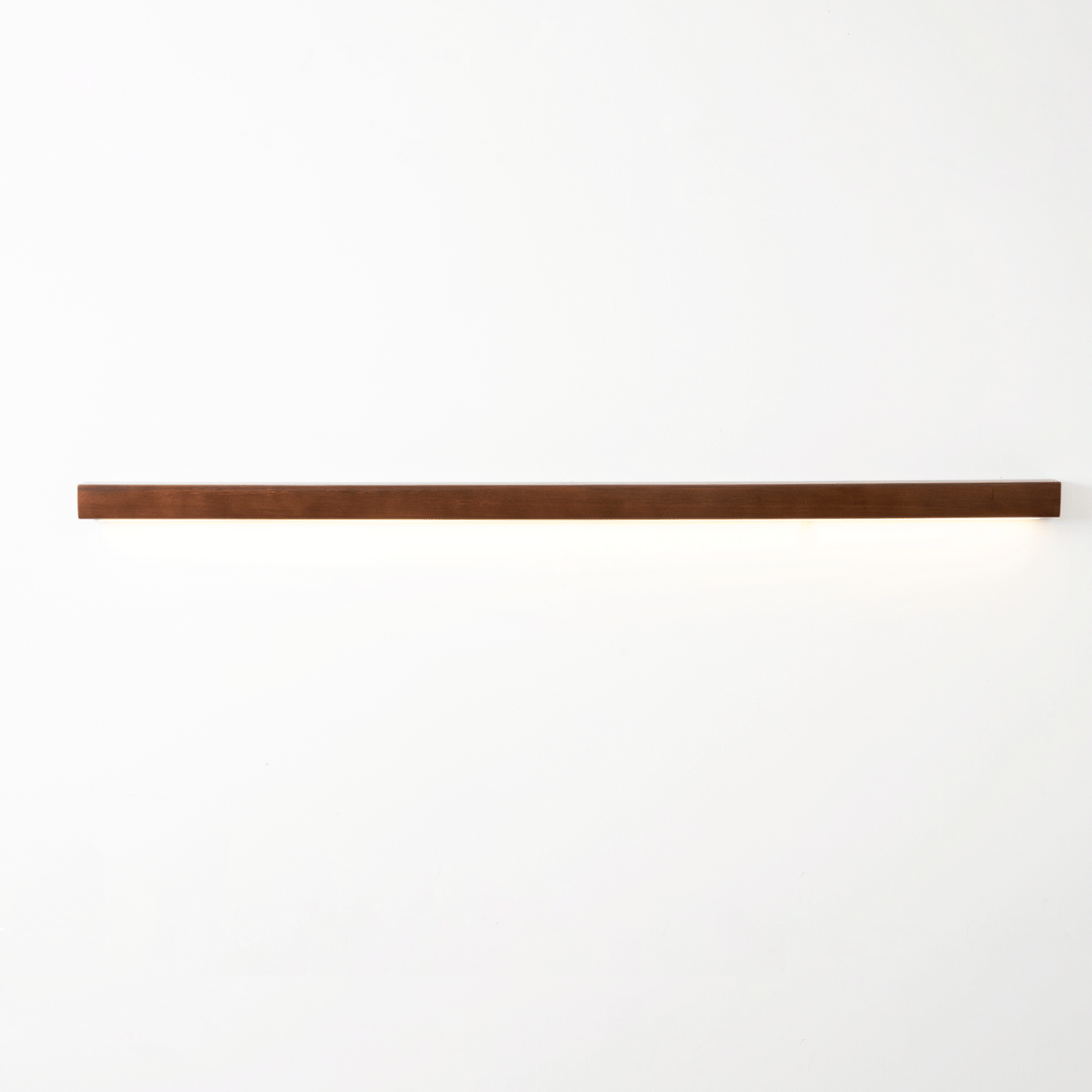 Linear LED wood wall sconce in pine additional product view 30