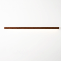 Linear LED wood wall sconce in pine additional product view 30