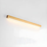 Linear LED wood wall sconce in pine further product image 40