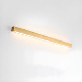 Linear LED wood wall sconce in pine supplementary product view 53