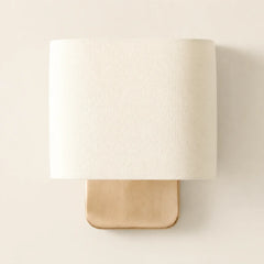Modern linen shade wall sconce supplementary product view 11