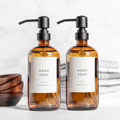 Liquid Hand Soap Dispenser Wall Mount - Convenient Touchless Design for Hygienic Use - wall mounted Soap Dispenser - Hurbane Home