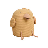 Handmade Eco Cotton Chicken Storage Basket with Tufted Wings