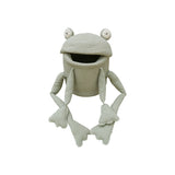 Fred the Frog Plush Cotton Storage Basket for Kids