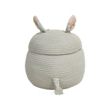 Handmade Eco-Friendly Henry Hippo Cotton Storage Basket for Kids