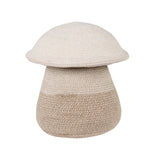 Handmade Cotton Mushroom Storage Basket for Kids Toys