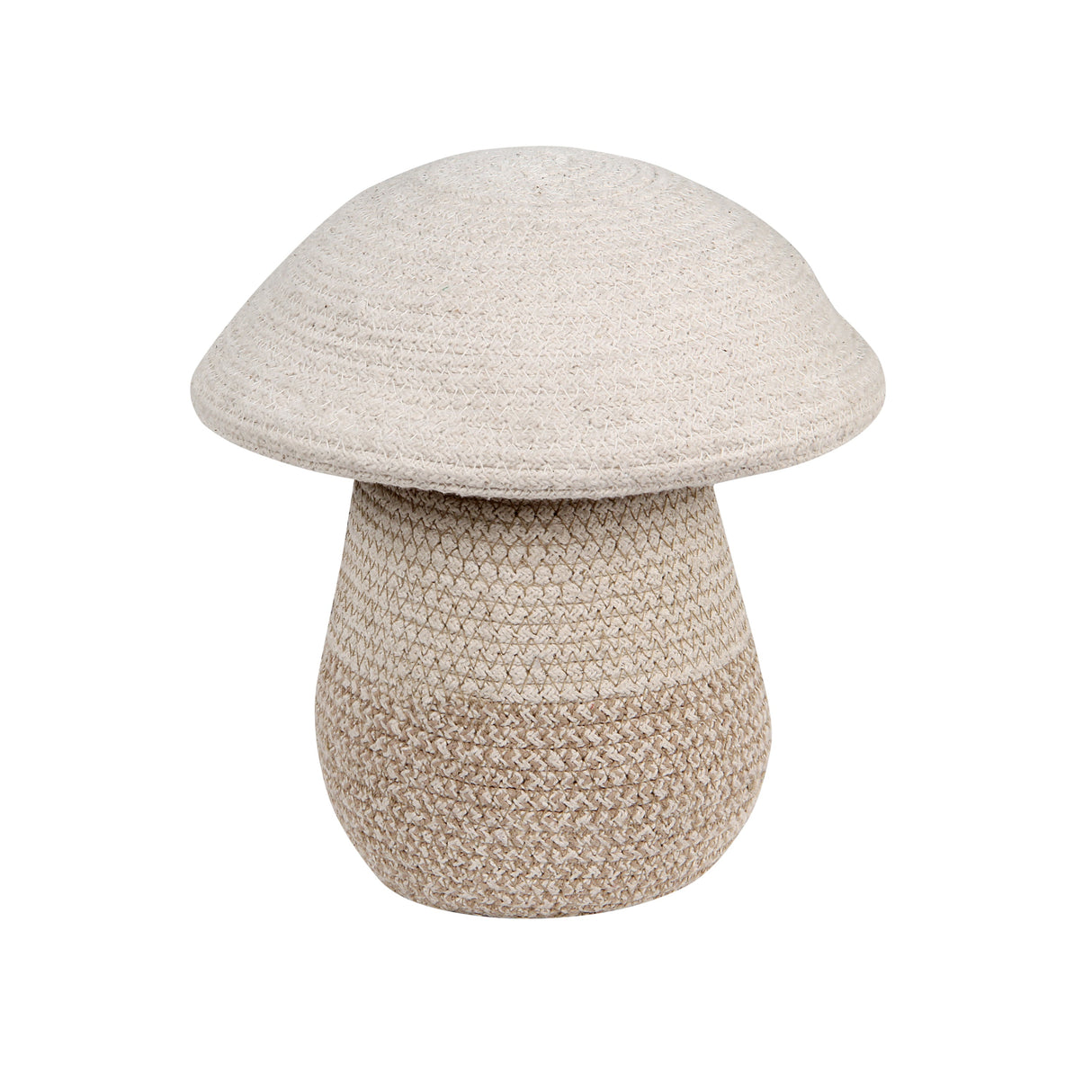 Handmade Cotton Mushroom Storage Basket for Kids Toys