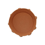 Handwoven Tassel Storage Basket with Cotton-Covered Recycled PET