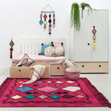 Handmade Cotton Zoco Storage Basket with Handles, Natural Colors