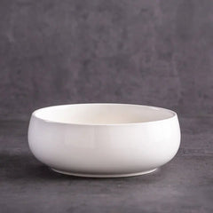 Lotus Plant Bowl – Ceramic Garden Planter with Glazed Finish - Hurbane Home