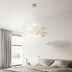 Gupton Nordic Lotus Flower Pendant Light Acrylic Metal Shade