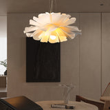 Gupton Nordic Lotus Flower Pendant Light Acrylic Metal Shade