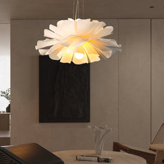 Gupton Nordic Lotus Flower Pendant Light Acrylic Metal Shade