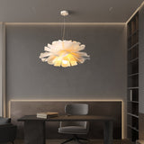Gupton Nordic Lotus Flower Pendant Light Acrylic Metal Shade
