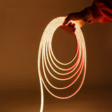 Waterproof outdoor LED strip light detail view 10 showing finish and construction